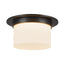 Alora Mineral 5-in (11-in Dia.) Flush Mount