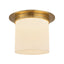 Alora Mineral 8-in (11-in Dia.) Flush Mount