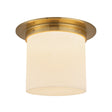 Alora Mineral 8-in (11-in Dia.) Flush Mount