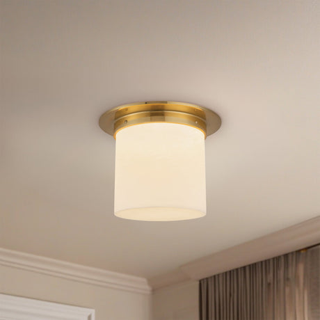 Alora Mineral 8-in (11-in Dia.) Flush Mount