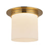 Alora Mineral 8-in (11-in Dia.) Flush Mount