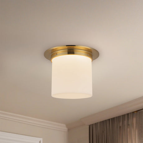 Alora Mineral 8-in (11-in Dia.) Flush Mount