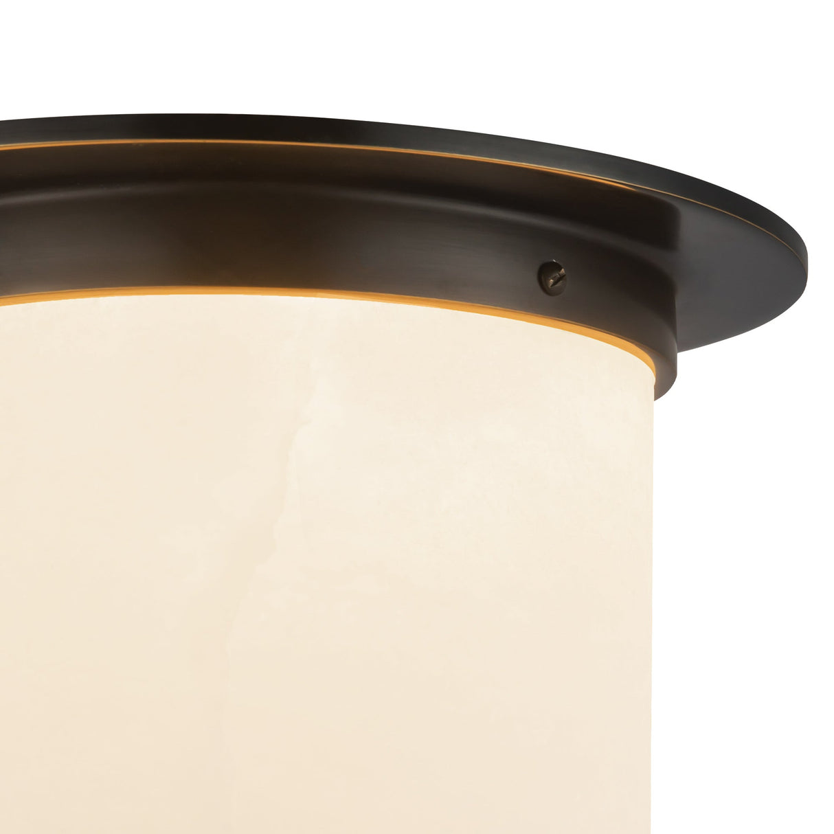Alora Mineral 8-in (11-in Dia.) Flush Mount