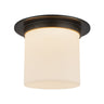Alora Mineral 8-in (11-in Dia.) Flush Mount