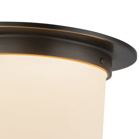 Alora Mineral 8-in (11-in Dia.) Flush Mount