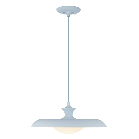 Alora Mood Minori 15-inch pendant in Cerulean, front view