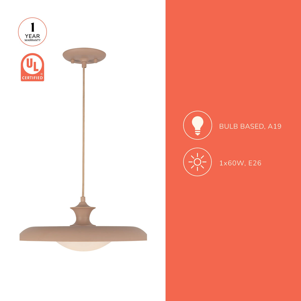 Alora Mood Minori 15-in Pendant