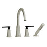 Momenti 4-piece Deck-mount Tub Filler With Hand Shower