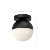 Kuzco Monae 6-in Flush Mount