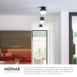 Kuzco Monae 6-in Flush Mount