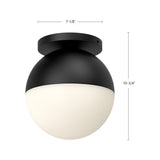 Kuzco Monae 10-in Flush Mount
