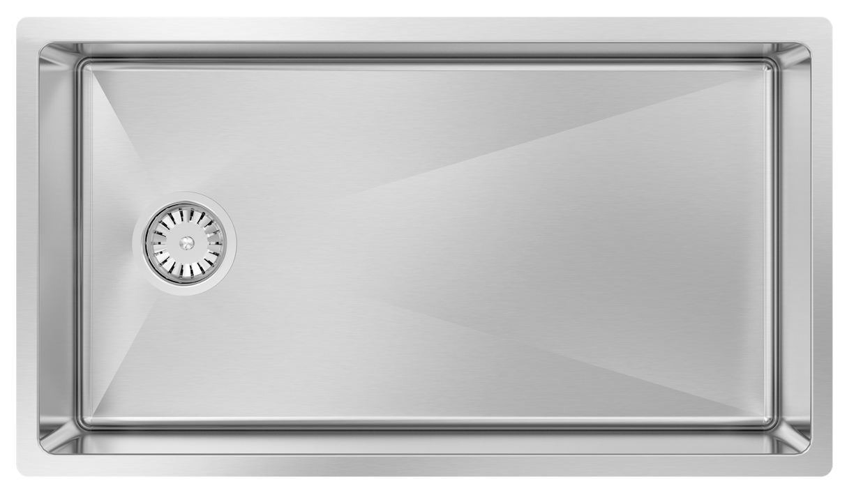Montego 32" Super Single Sink, Undermount, 18 Gauge, R15, Single Box
