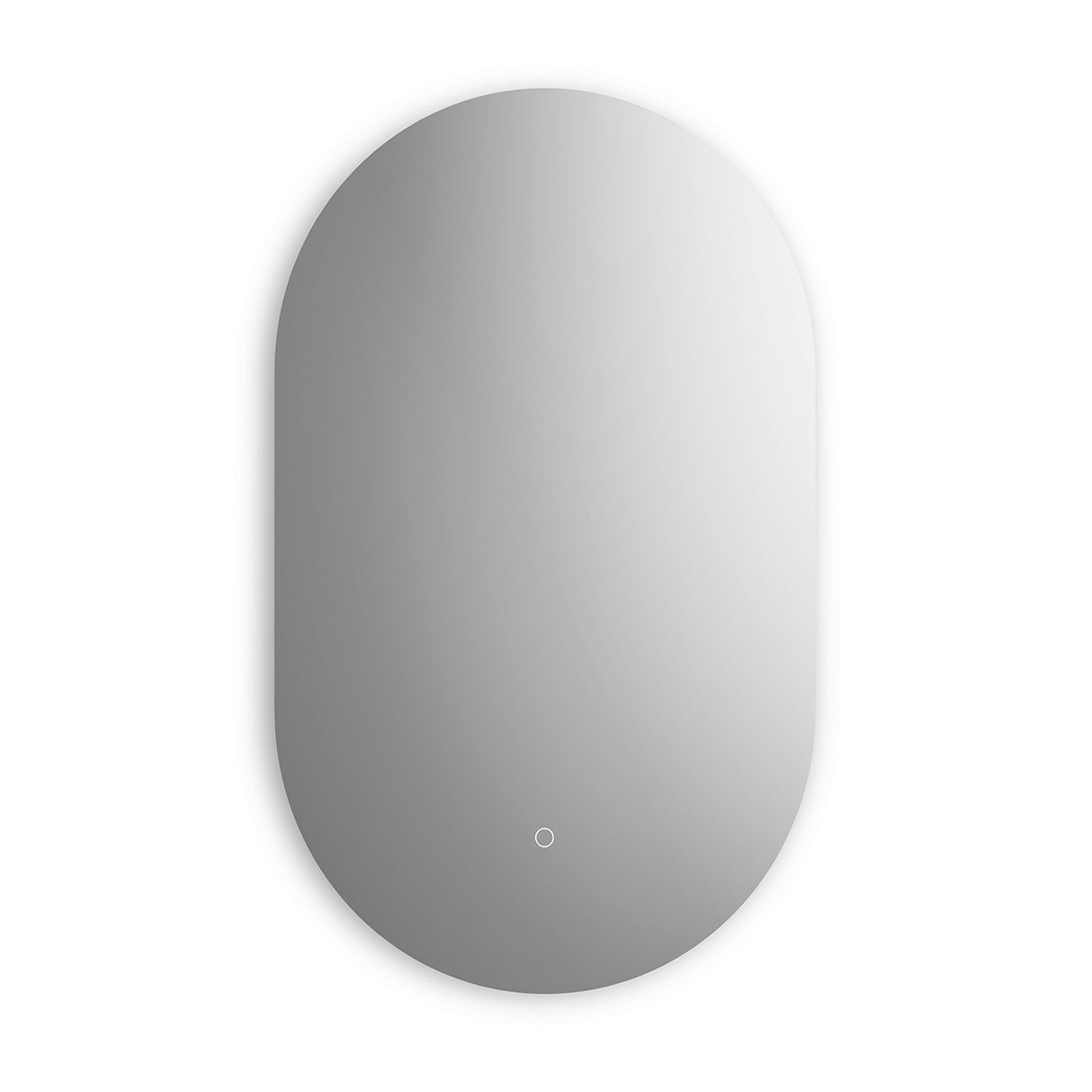 ECLIPSE Oblong Backlit LED Illuminated Oblong Shape Mirror with Touch-Switch for Color Temperature Control 20 x 32 x 13/4