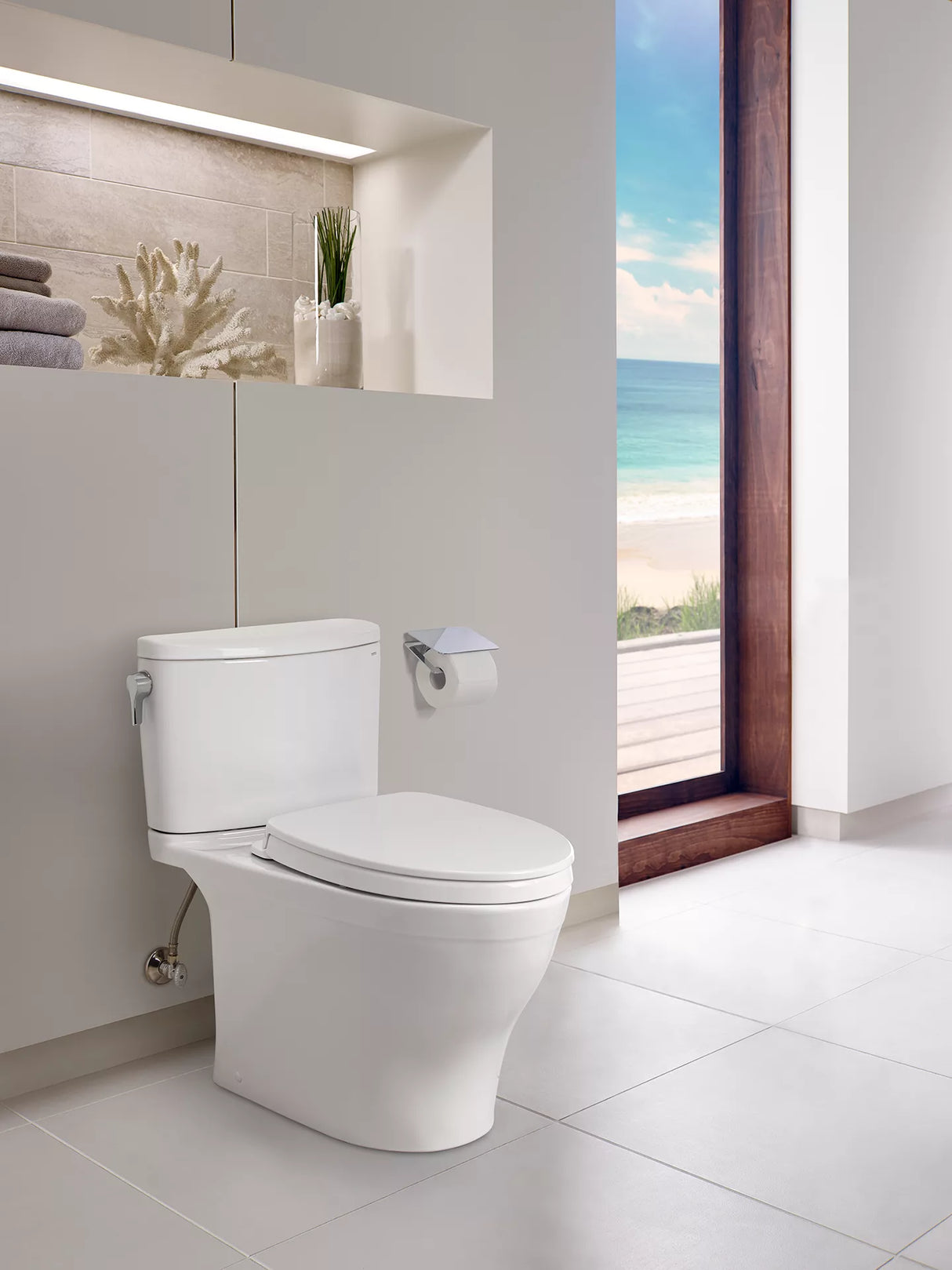 Nexus 1G Two-Piece Toilet, 1.0 GPF, Elongated Bowl