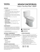 Drake II Two-Piece Toilet 1.28 GPF
