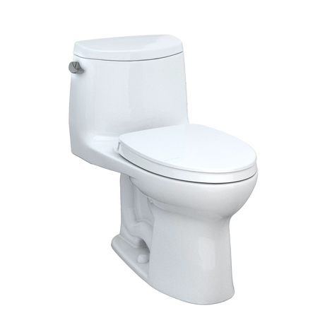TOTO Ultramax II One-Piece Toilet, 1.28 GPF, Elongated, WASHLET+ Connection, Cotton White