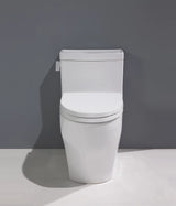 Legato One-Piece Toilet, 1.28GPF, Elongated Bowl -WASHLET + Connection