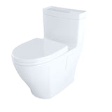 AimesOne-Piece Toilet, 1.28GPF, Elongated Bowl -WASHLET+ Connection