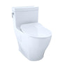AimesOne-Piece Toilet, 1.28GPF, Elongated Bowl -WASHLET+ Connection - Slim Seat
