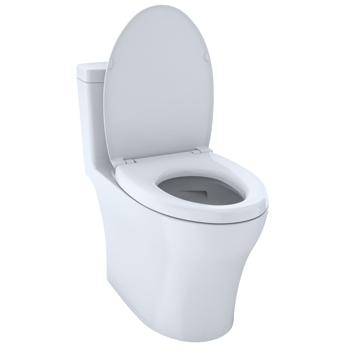 AquiaIV One-Piece Toilet - 1.28 GPF & 0.9 GPF, Elongated Bowl - WASHLET+ Connection Slim Seat - New