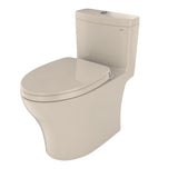 AquiaIV One-Piece Toilet - 1.28 GPF & 0.9 GPF, Elongated Bowl - WASHLET+ Connection Slim Seat - New