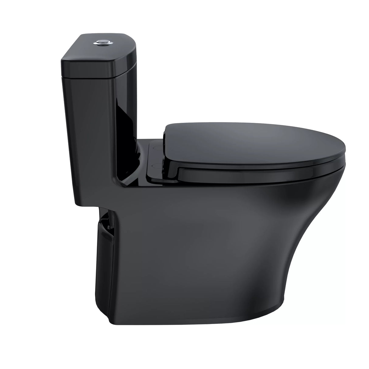 AquiaIV One-Piece Toilet - 1.28 GPF & 0.9 GPF, Elongated Bowl - WASHLET+ Connection Slim Seat - New