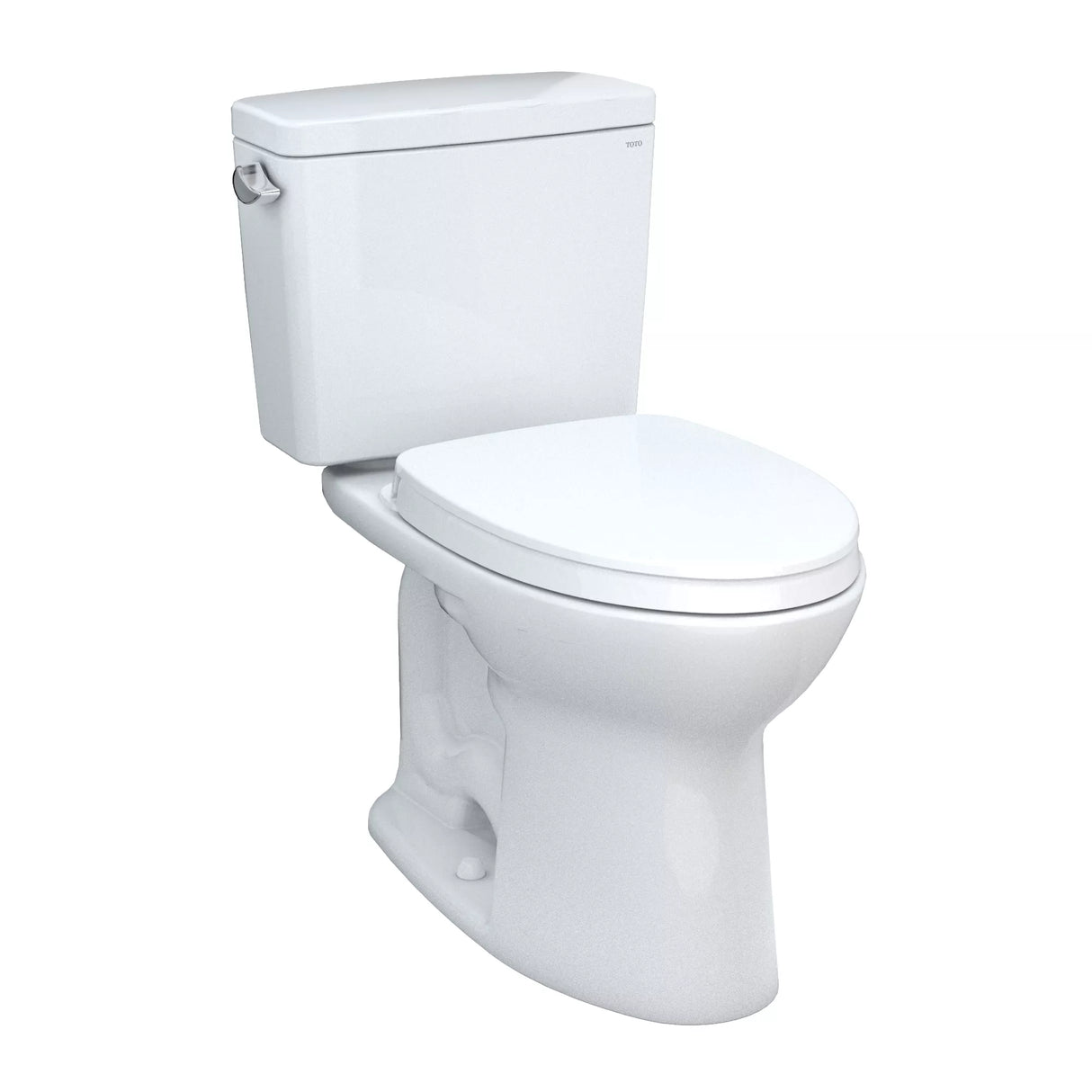 Drake Two-piece Toilet, 1.28 GPF, Elongated Bowl - Universal Height - 10inch Rough-In