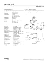 NEOREST NX1 Dual Flush Toilet - 1.0 GPF & 0.8 GPF