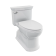 TOTO Soirée One-Piece Toilet, 1.28 GPF, Elongated, Skirted, WASHLET+ Connection, Cotton White