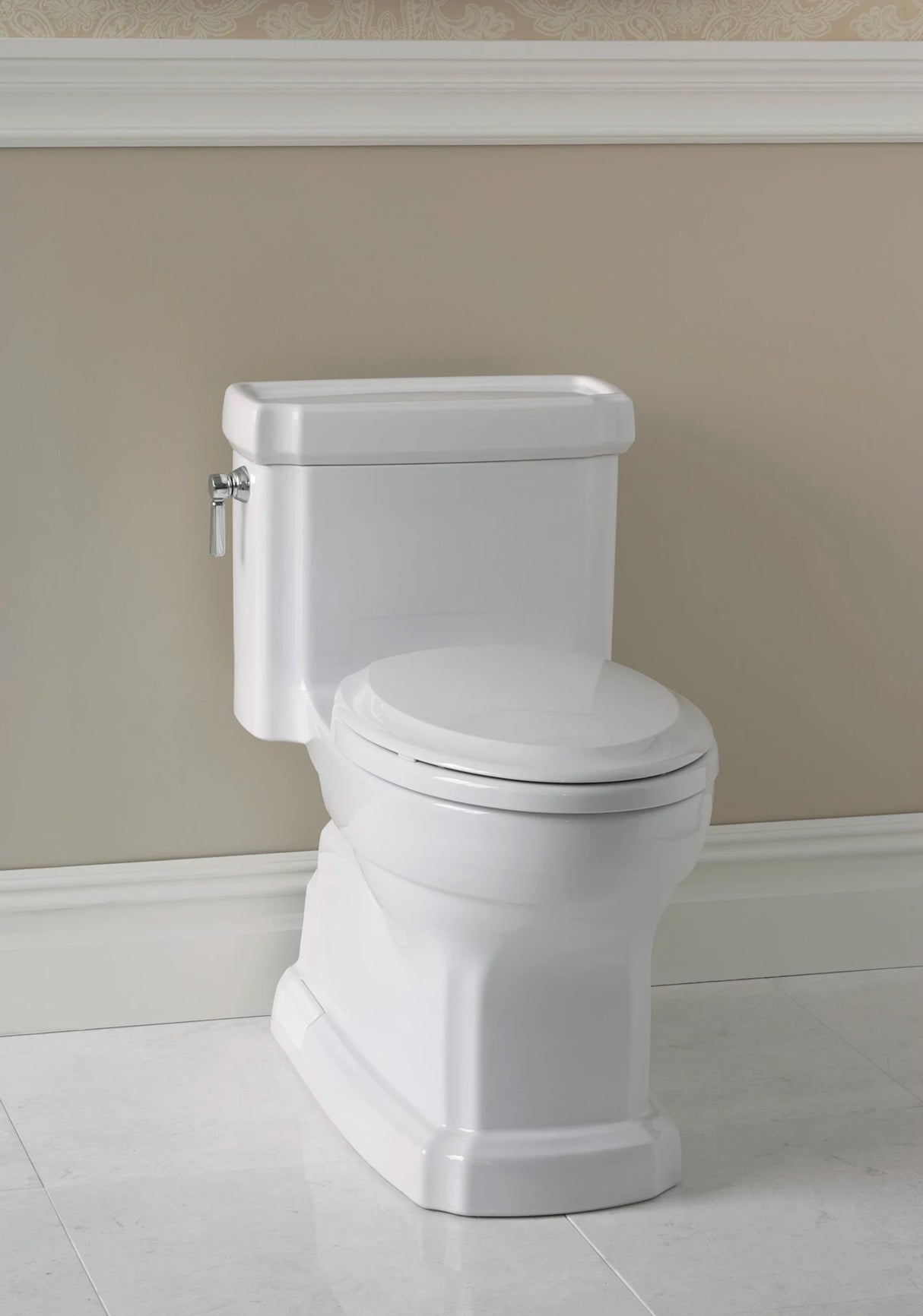 Guinevere One-Piece Toilet, 1.28 GPF, Elongated Bowl