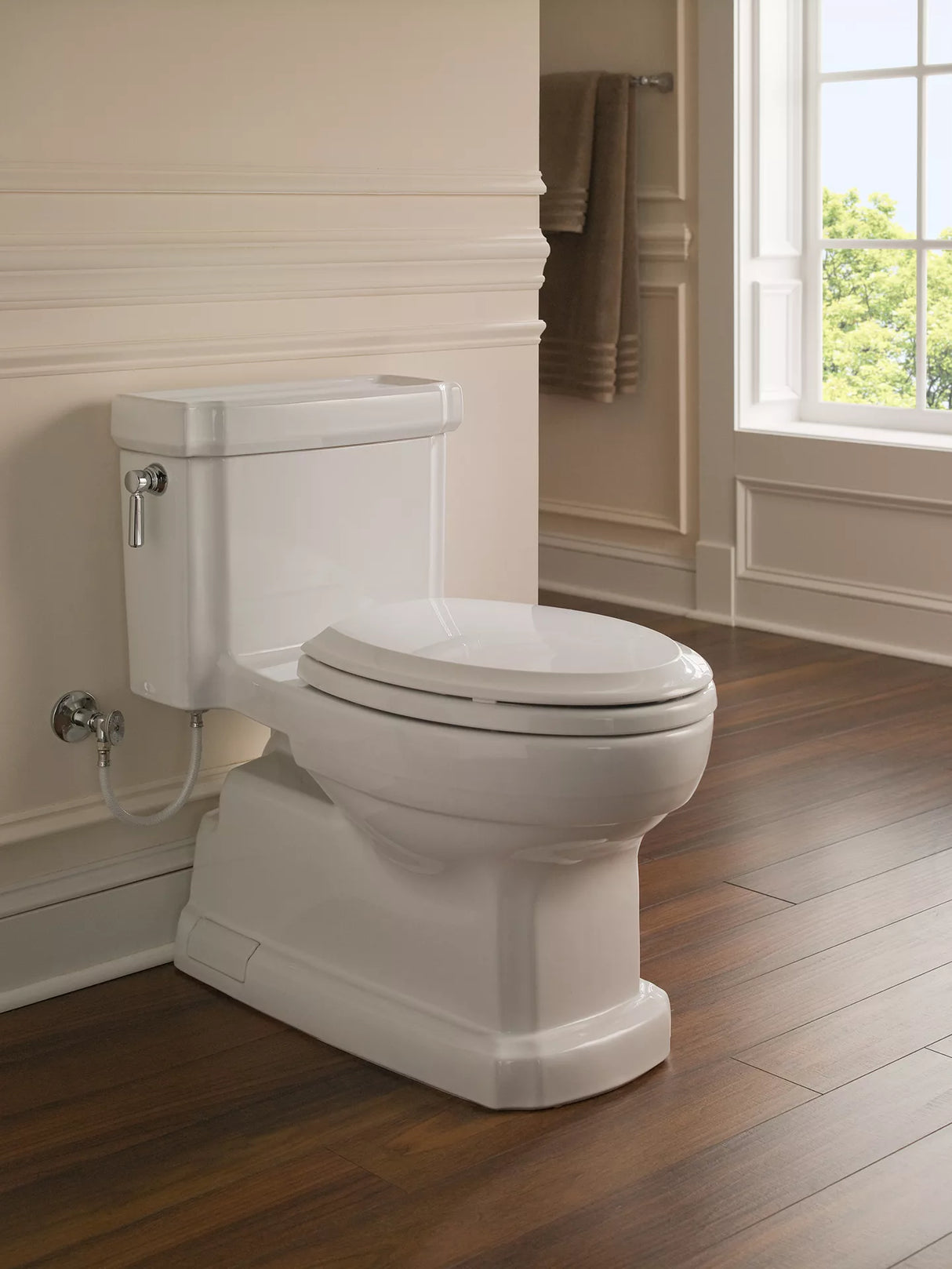 Guinevere One-Piece Toilet, 1.28 GPF, Elongated Bowl