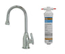 Point-of-Use Drinking Faucet with Modern Curved Body & Handle & Mountain Pure® Water Filtration System