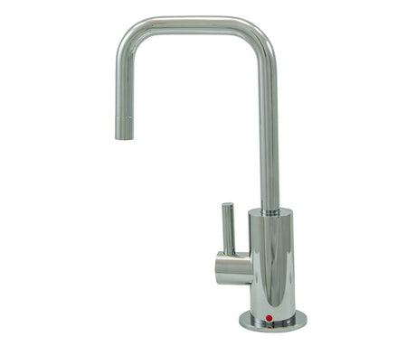 Mini Hot Faucet w/ Knurled Lever & Spout Tip