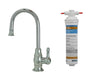 Point-of-Use Drinking Faucet with Traditional Curved Body & Curved Handle & Mountain Pure® Water Filtration System