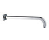 Curved Square Wall Rain Arm (12″)