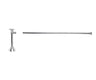 Toilet Supply Kit - Brass Oval Handle with 1/4 Turn Ball Valve (MT316-NL) - Angle Sweat, Flat Head Riser