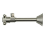 Brass Cross Handle with 1/4 Turn Ceramic Disc Cartridge Valve - Lead Free - Angle Sweat