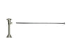 Toilet Supply Kit - Brass Cross Handle 1/4 Turn Ceramic Disc Cartridge Valve (MT416X-NL) - Angle Sweat, Flat Head Riser