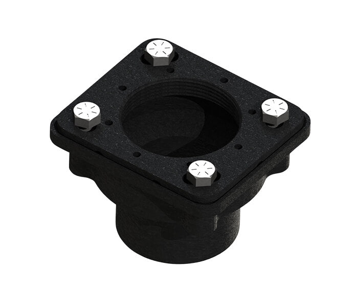 Shower Drain Body - ABS Rough-In - Rectangular