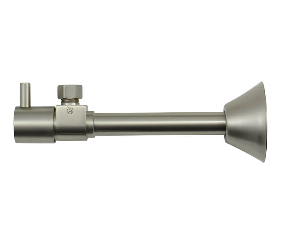 Contemporary Lever Handle with 1/4 Turn Ceramic Disc Cartridge Valve - Lead Free - Angle Sweat