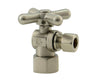 Brass Cross Handle with 1/4 Turn Ball Valve - Lead Free - Angle (1/2" Female IPS)