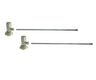 Lavatory Supply Kit - Contemporary Round Handle with 1/4 Turn Ceramic Disc Cartridge Valve (MT6004-NL) - Angle, No Trap
