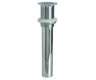 20 Hole Brass Lavatory Grid Drain - 6" Tailpiece without Overflow