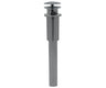 Dome Style Round Lavatory Drain - with Overflow & Stationary Dome