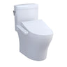 AquiaIV Cube -WASHLET+ C2 Two-Piece Toilet - 1.28 GPF & 0.9 GPF - New