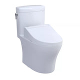 AquiaIV Cube -WASHLET+ C5 Two-Piece Toilet - 1.28 GPF & 0.9 GPF - New