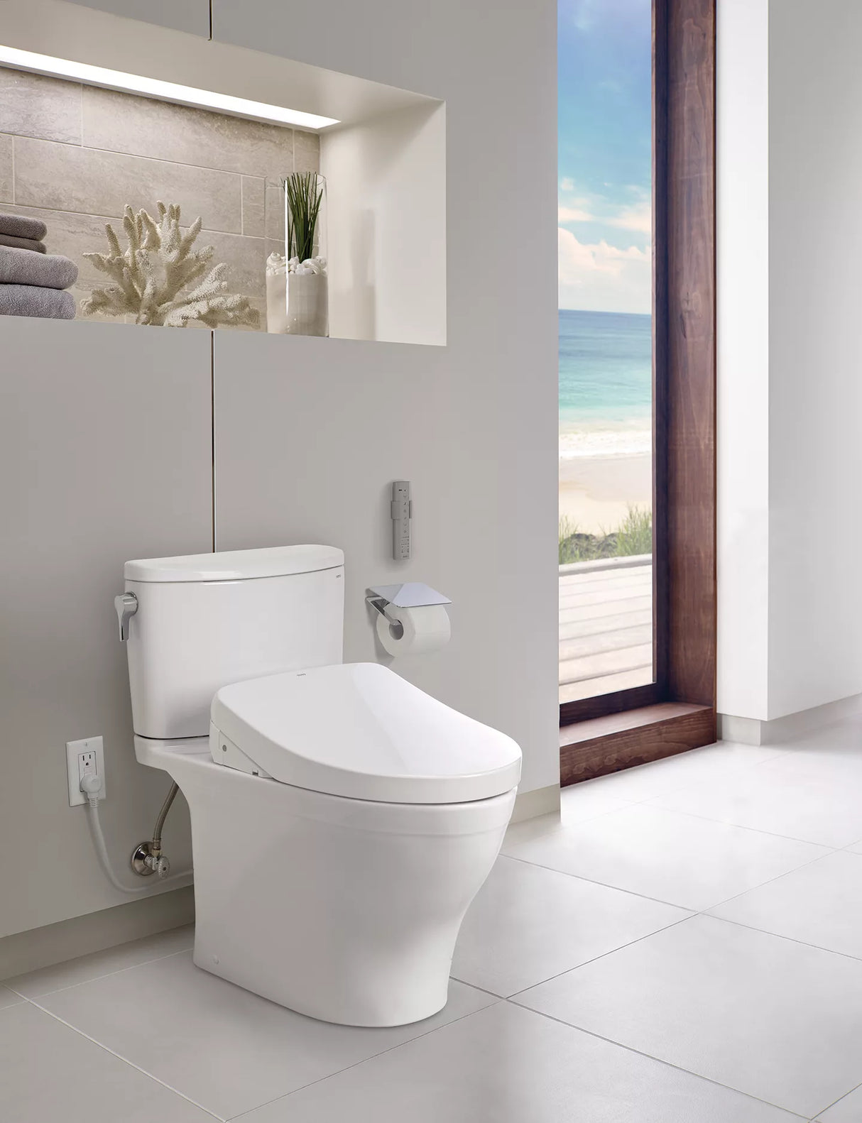 Nexus 1G -WASHLET + C5 Two-Piece Toilet - 1.0 GPF