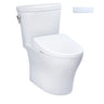 AquiaIV Arc -WASHLET+ S7A Two-Piece Toilet - 1.28 GPF & 0.9 GPF - Universal Height
