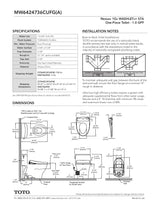 Nexus WASHLET + S7 One-Piece Toilet - 1.0 GPF