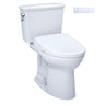 Drake TransitionalWASHLET + S7A Two-Piece Toilet - 1.28 GPF - Universal Height - 10inch Rough-in